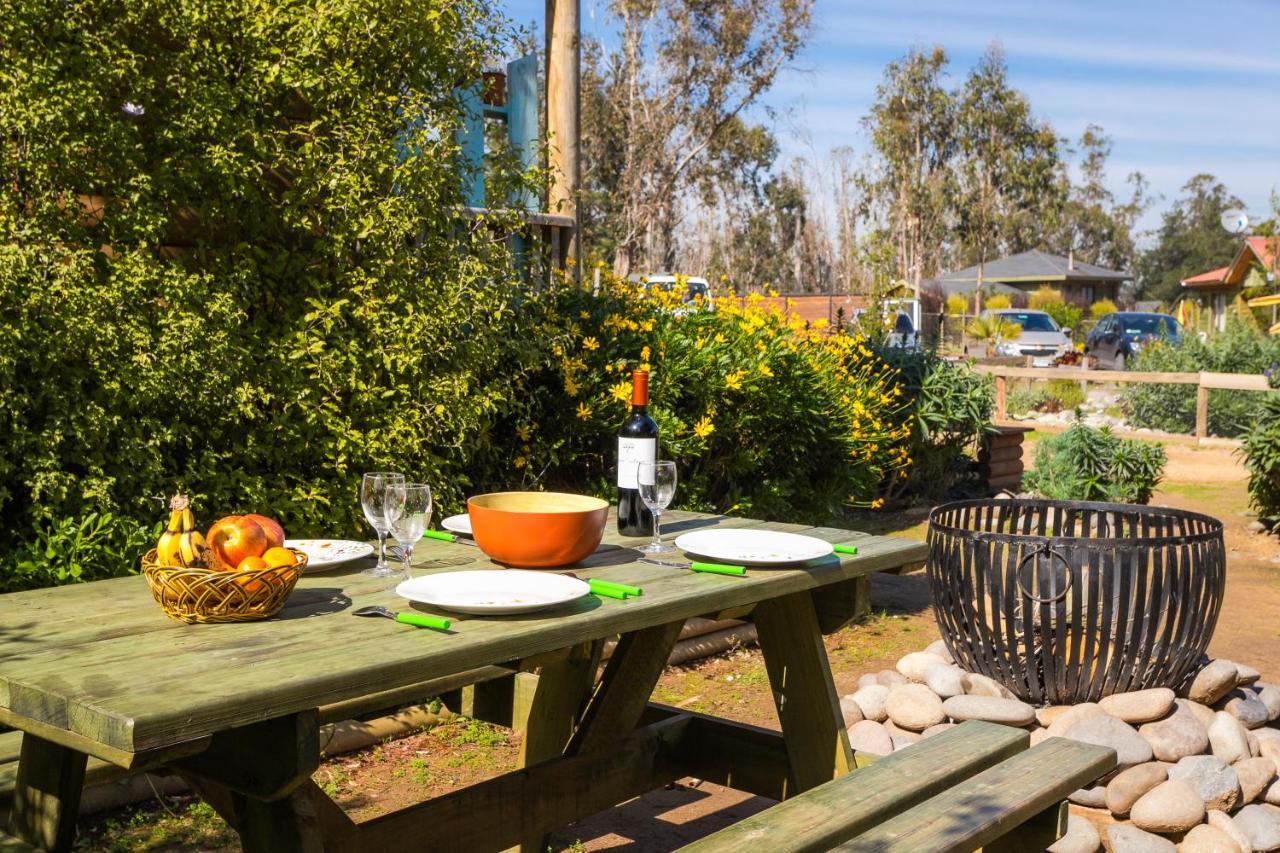 En Con Parrilla, Fogon, Piscina Y Bosque Casa de férias Tunquén