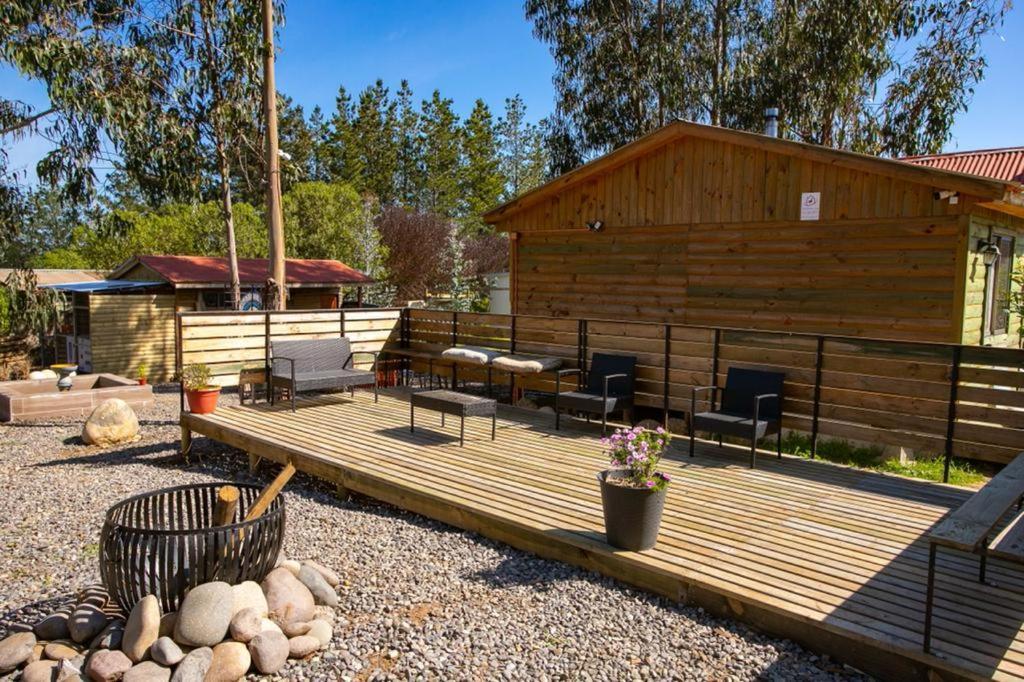 En Con Parrilla, Fogon, Piscina Y Bosque Casa de férias Tunquén
